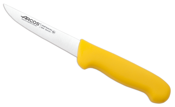 Cuchillo deshuesador ARCOS Serie 2900 hoja 130mm amarillo