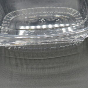 Envases transparentes OPS con tapa bisagra 750ml (50u)