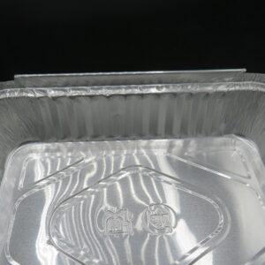 Envase aluminio rectangular 890ml (100u)