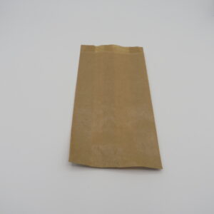 Bolsa de papel kraft para bollería 14X26+6cm (100u)