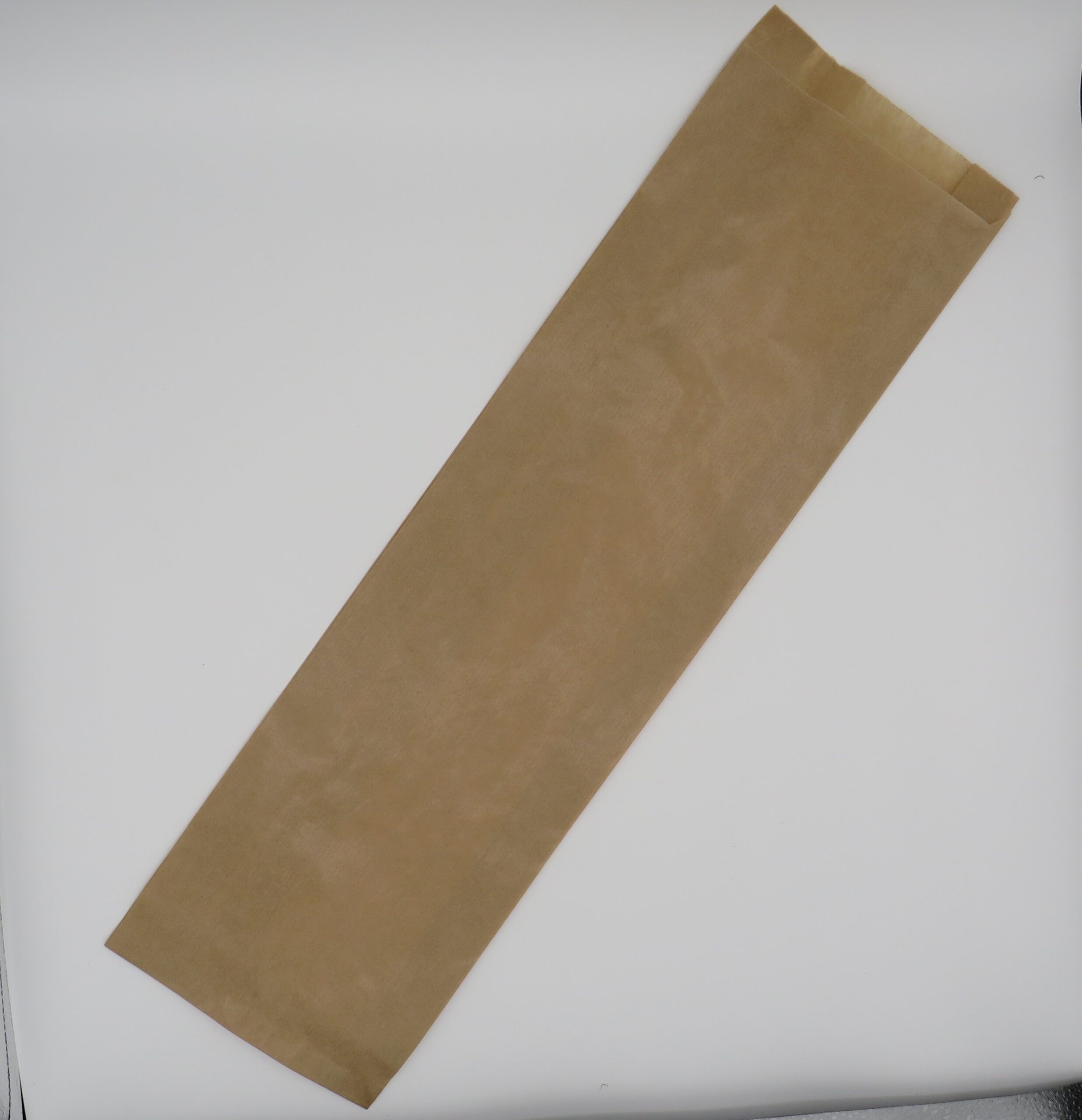 Apoyarse maestría película Bolsas de papel kraft para 2 barras pan 14X51+6cm (100u) - Prieto Larrey