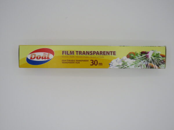 film transparente alimentario