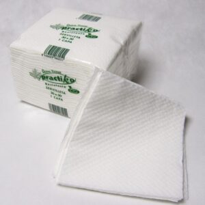 Servilleta 30x30 blanca 1 capa (80s) Caja de 48 paquetes
